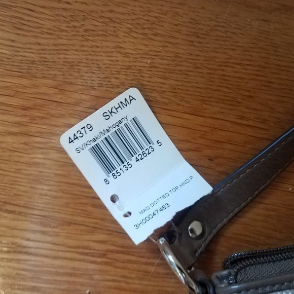 NWT COACH Madison Dotted Khaki Signature Mini Handbag-44379 - Picture 6 of 11